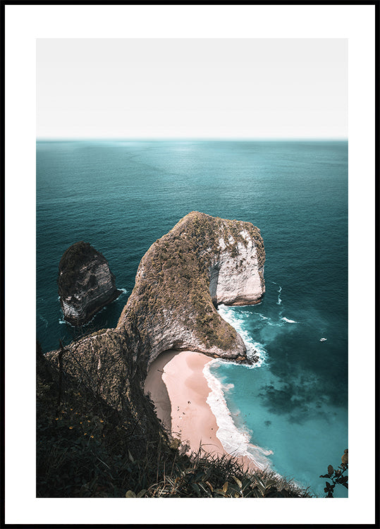 Poster Felsen am Meer 