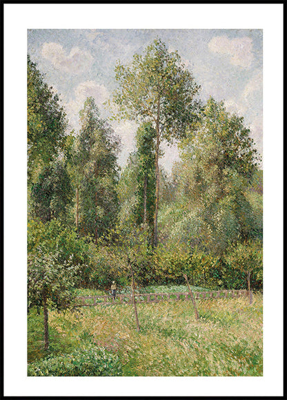 Pappeln Éragny von Camille Pissarro Poster 