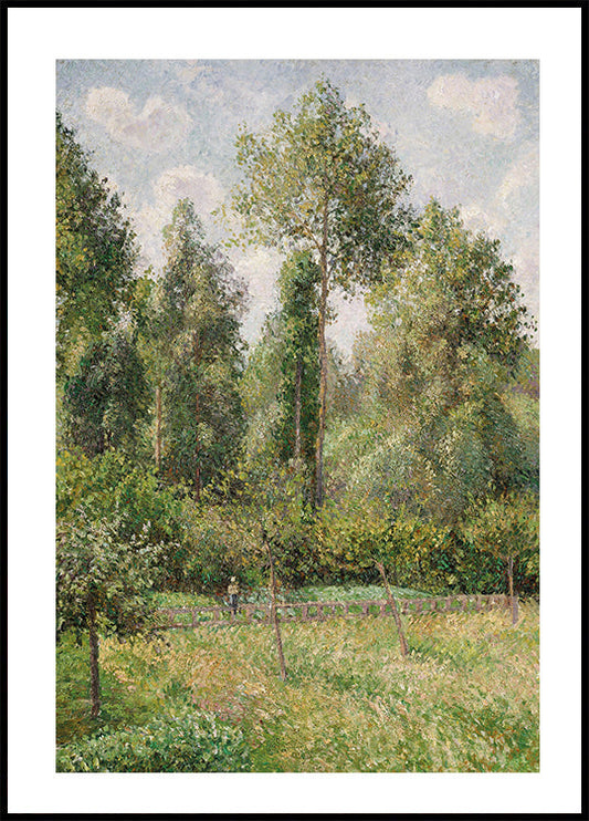 Pappeln Éragny von Camille Pissarro Poster 