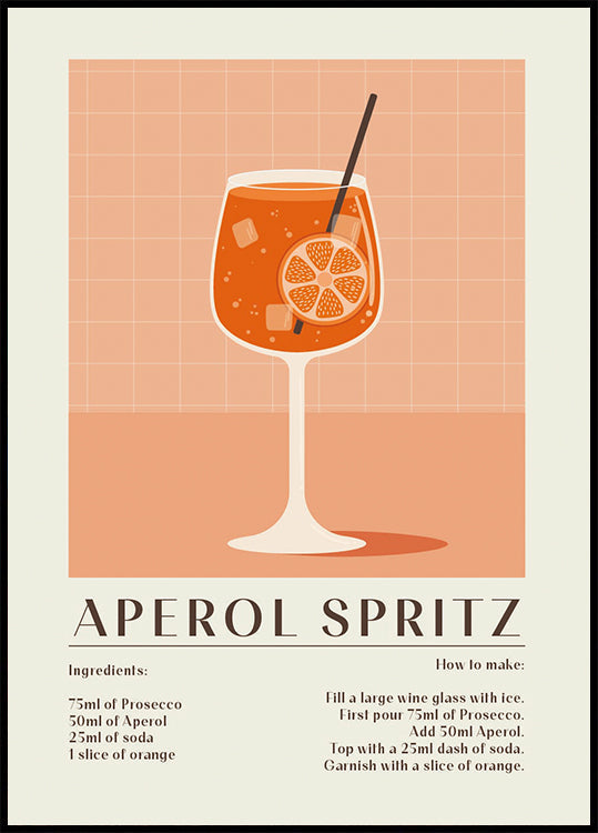 Aperol Spritz Poster