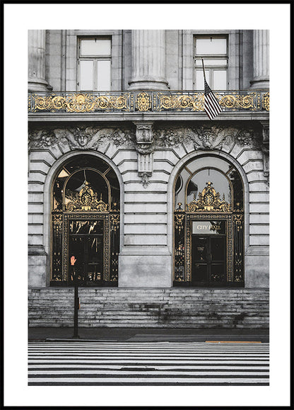 Poster zum Rathaus von San Francisco