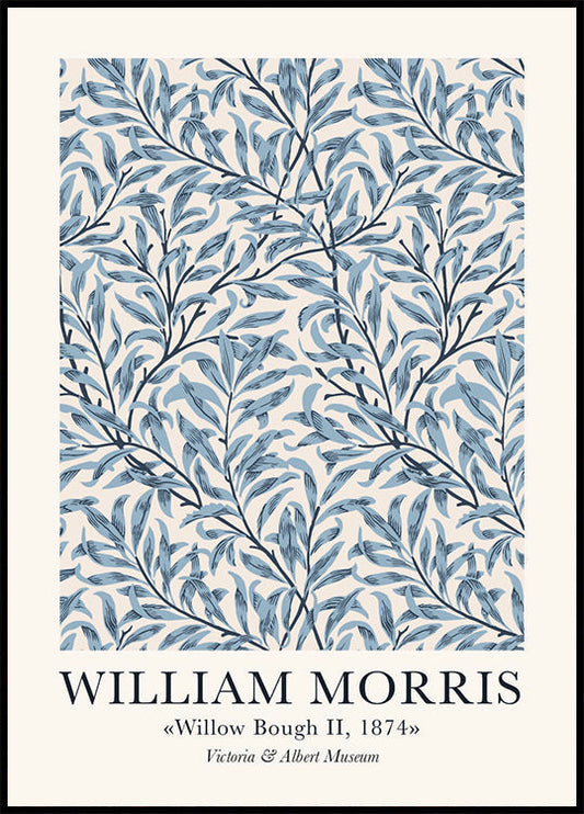 Poster „Weidenzweig“ von William Morris