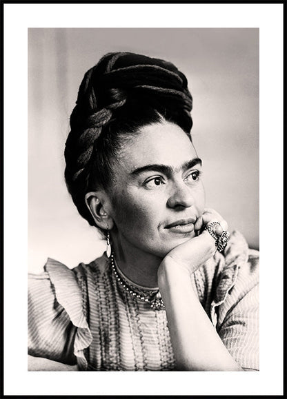 Frida Kahlo Porträt Nr. 3 Poster 