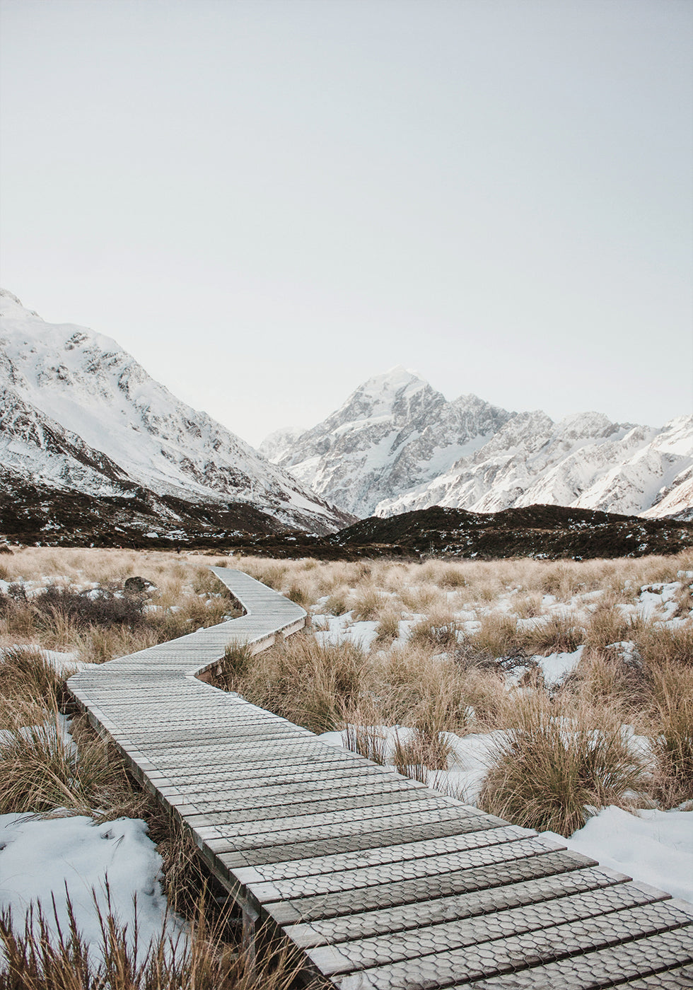 Poster Hooker Valley Track 