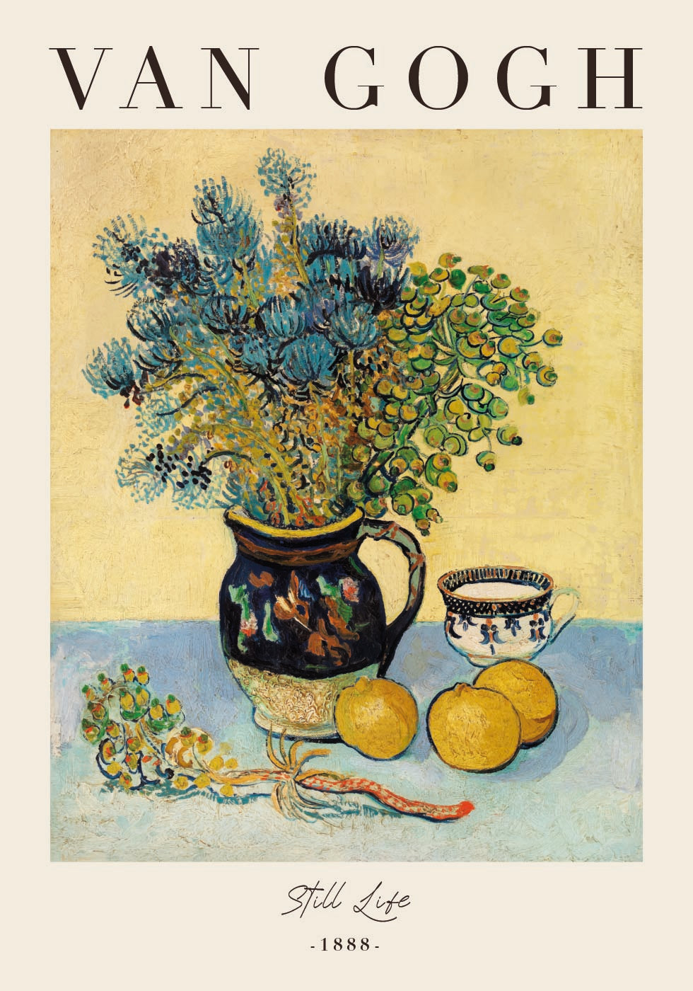 Van Gogh Stillleben Kunst Poster