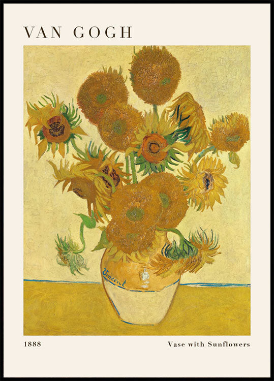 Van Goghs Sonnenblumen Poster